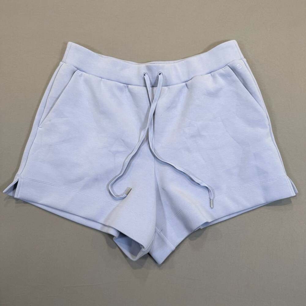 CALIA Sweatshorts Size L Light Blue Drawstring Athletic Lounge